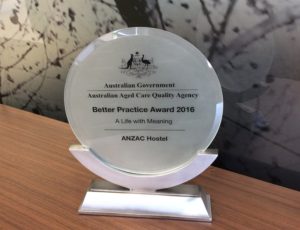 The Aged Care Quality Agency awarded Vasey RSL Care with two awards
