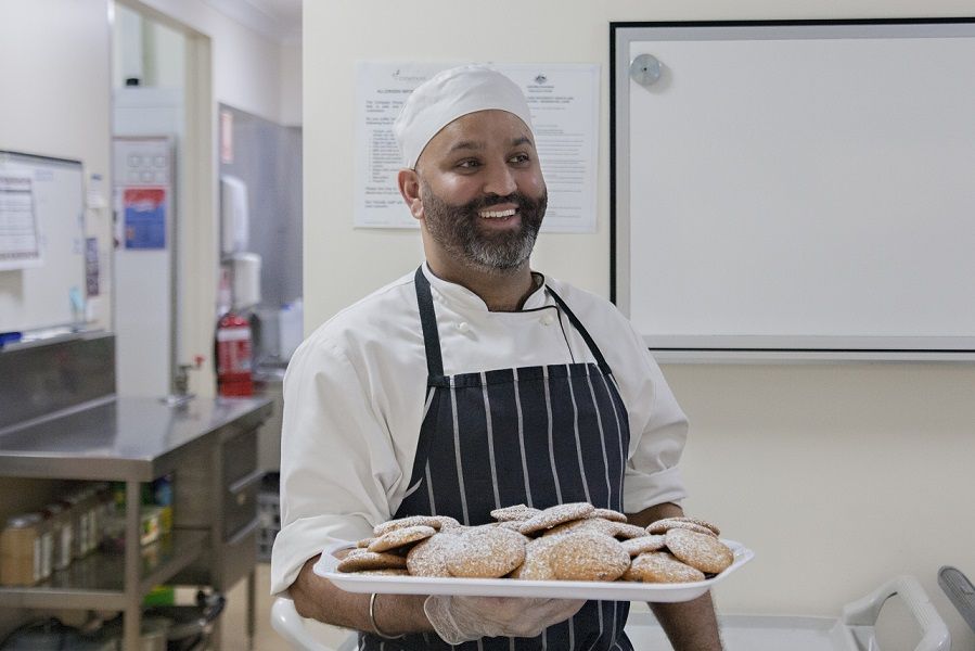 Vasey RSL Care Brighton aged care home chef