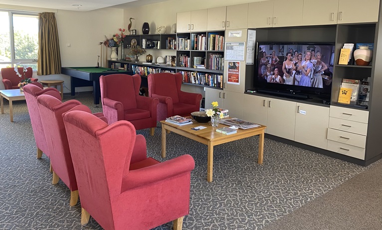 Vasey RSL Care Brighton East residents' lounge