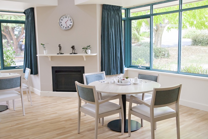 Vasey RSL Care Frankston South aged care home - dining room.