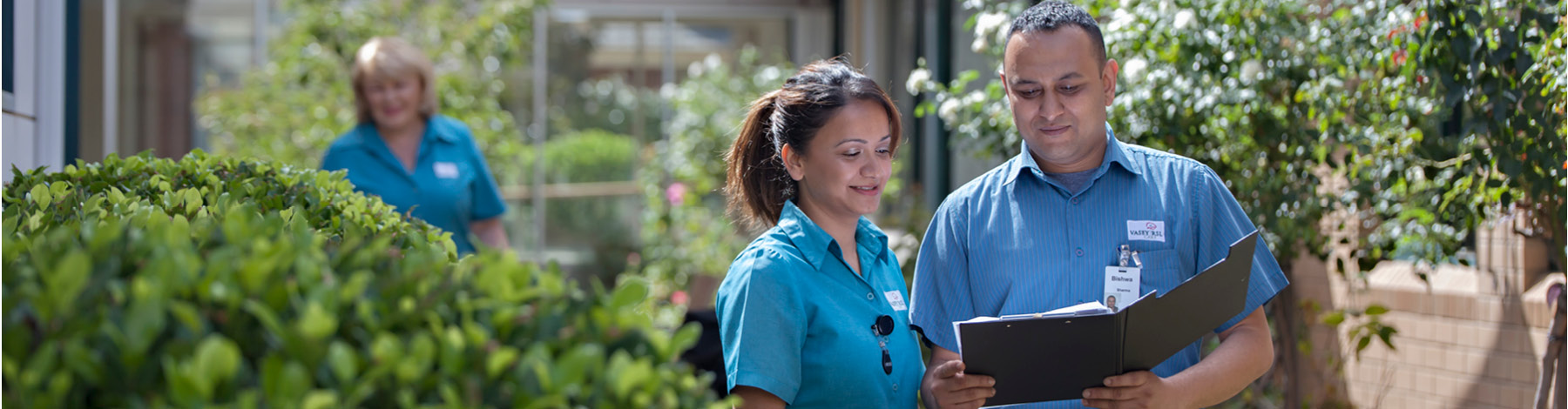 Vasey RSL Care staff members at Brighton